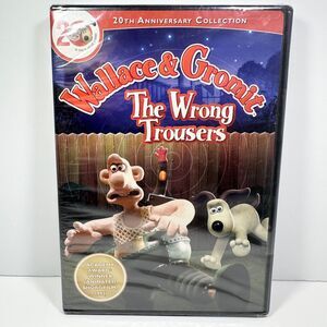 Wallace and Gromit The Wrong Trousers 20th Anniversary Edition DVD 2009 New